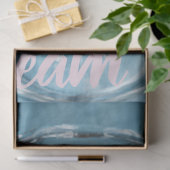 Raspberry Cream Dessert met munt- en fruitcadeau Tissuepapier (Geschenk)