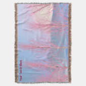 Raspberry Creme Birch Deken (Voorkant Verticaal)