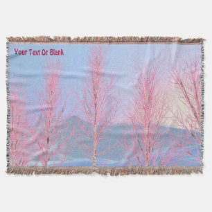 Raspberry Creme Birch Deken