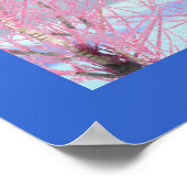 Raspberry Creme Birch Poster (Hoek)