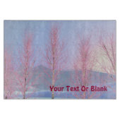 Raspberry Creme Birch Snijplank (Voorkant)