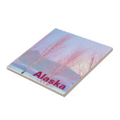 Raspberry Creme Birch Tegeltje (Zijkant)