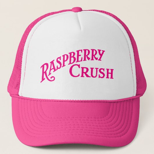 Raspberry Crush Trucker Hat Trucker Pet (Voorkant)