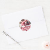 Raspberry Cupcake Cake Fotosjabloon Baking Label (Envelop)