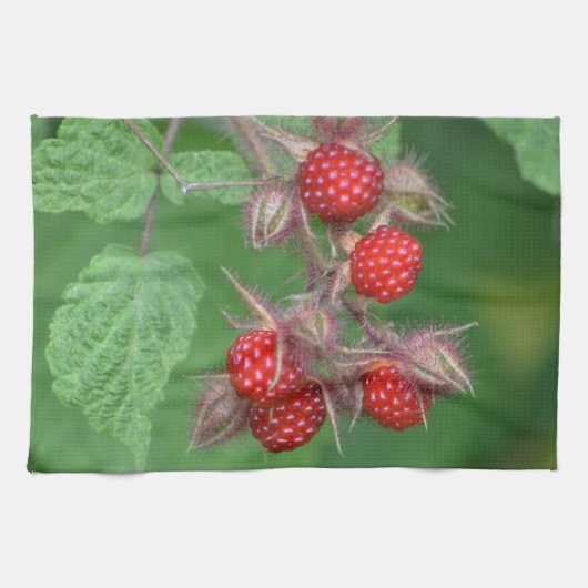 Raspberry Dish Towel Theedoek (Horizontaal)