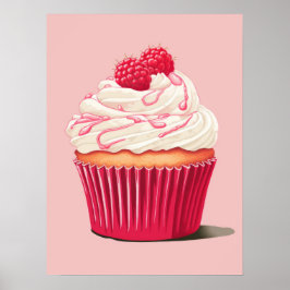 Raspberry Elegance Traktatie Poster