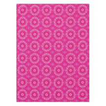 Raspberry en witte bloemen