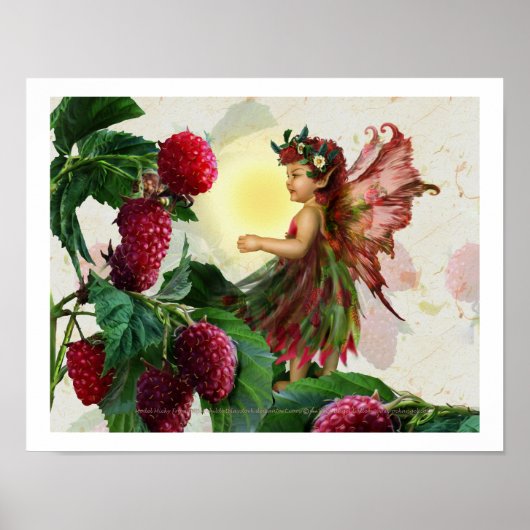 Raspberry Fairy Poster (Voorkant)