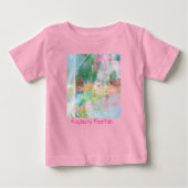 Raspberry Fountain Baby Tshirt (Voorkant)