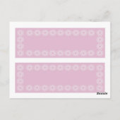 RASPBERRY FOXGLOVE BLADWIJZER BRIEFKAART (Achterkant)