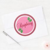 Raspberry Fruit Label Sticker (Envelop)