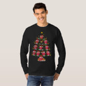 Raspberry Fruit Lover Xmas Verlichting Framboos Ch T-shirt (Voorkant volledig)