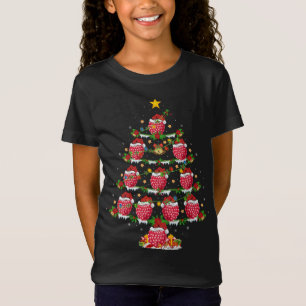 Raspberry Fruit Lover Xmas Verlichting Framboos Ch T-shirt