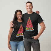Raspberry Fruit Xmas Holiday Raspberry Christmas T-shirt (Unisex)