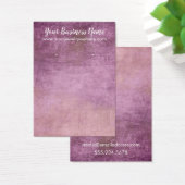 Raspberry Grunge Earring Holder Display Cards Visitekaartje (Bureau)