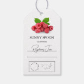 Raspberry Hang Label Cadeaulabel (Voorkant)