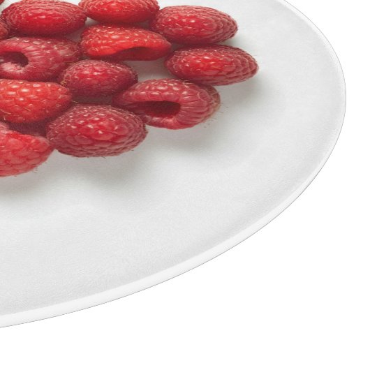 Raspberry Heart Snijplank (Hoek)