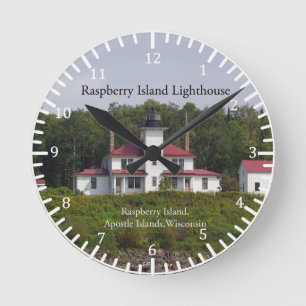 Raspberry Island Lighthouse klok