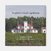 Raspberry Island Lighthouse magnet (Voorkant)