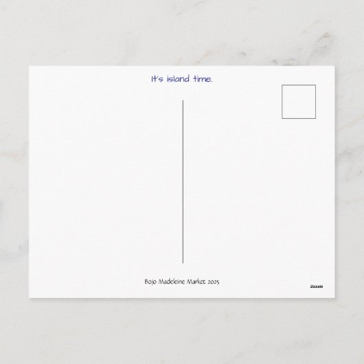 Raspberry Island Vuurtoren 2024 Briefkaart (Achterkant)