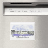 Raspberry Island Vuurtoren 2024 Magneet (Insitu (Vaatwasser))