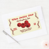 Raspberry Jam Home Canning Business Food Label (Envelop)