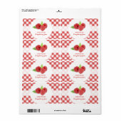 Raspberry Jam label (Full Sheet)