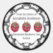 Raspberry Jam Label personaliseren (Voorkant)