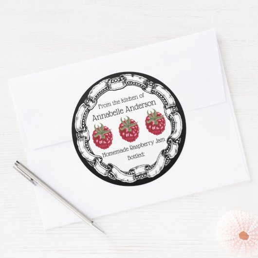 Raspberry Jam Label personaliseren (Envelop)
