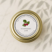 RASPBERRY Jam Labels, Jar Labels, Pantry Labels