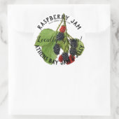 Raspberry Jam Product Business Label (Tas)