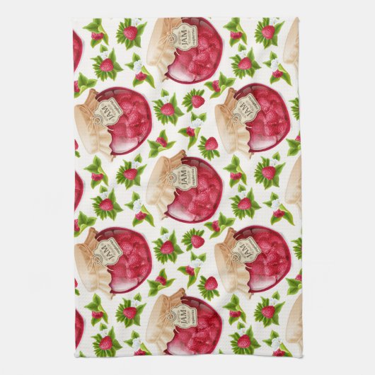 Raspberry Jam Theedoek (Verticaal)