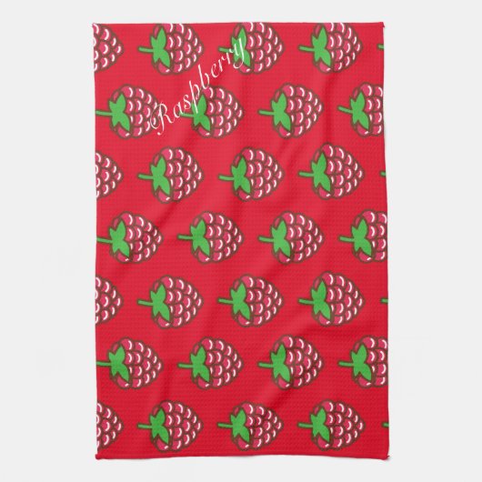 Raspberry Kitchen Towel Theedoek (Verticaal)