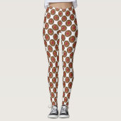 Raspberry Linzer Torte Kerstkoekje Baking Leggings (Voorkant)