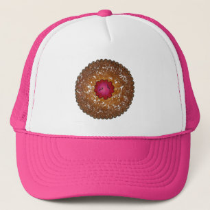 Raspberry Linzer Torte Kerstkoekje Baking Trucker Pet