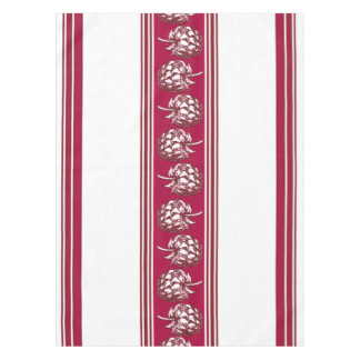 Raspberry Luxury Jacquard Stripes Tafelkleed