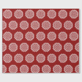 Raspberry Mandala Cadeaupapier (Vlak)