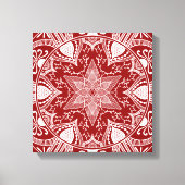 Raspberry Mandala Canvas Afdruk (Voorkant)