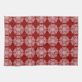 Raspberry Mandala Theedoek (Horizontaal)