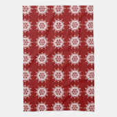 Raspberry Mandala Theedoek (Verticaal)