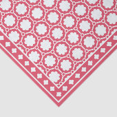 Raspberry Modern Bone Inlay Decoupage Paper Tissuepapier (Detail)