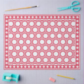 Raspberry Modern Bone Inlay Decoupage Paper Tissuepapier (Craft)