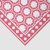 Raspberry Modern Bone Inlay Decoupage Paper Tissuepapier (Detail)