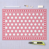 Raspberry Modern Bone Inlay Decoupage Paper Tissuepapier (Craft)