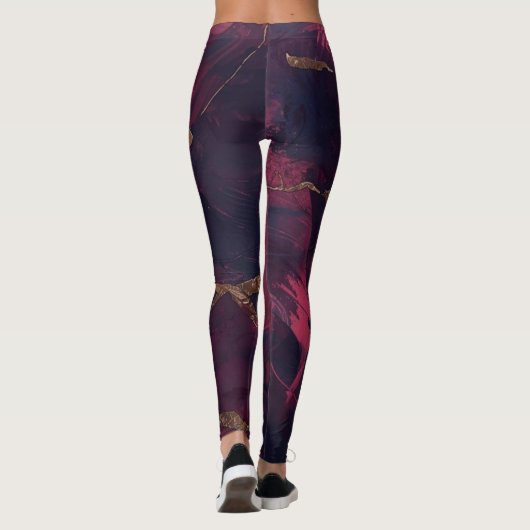 Raspberry Motion Leggings (Achterkant)