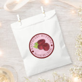 Raspberry Muffins Homemade gemaakt van Berry Bedankzakje (Geknipt)