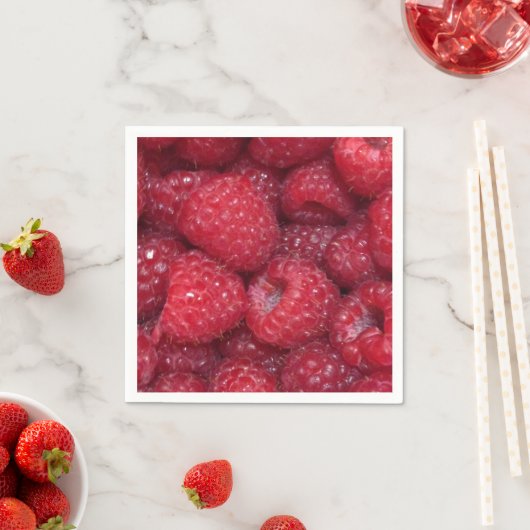 Raspberry Napkins Servetten (Insitu)
