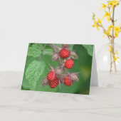 Raspberry Notecard Kaart (Gele Bloem)