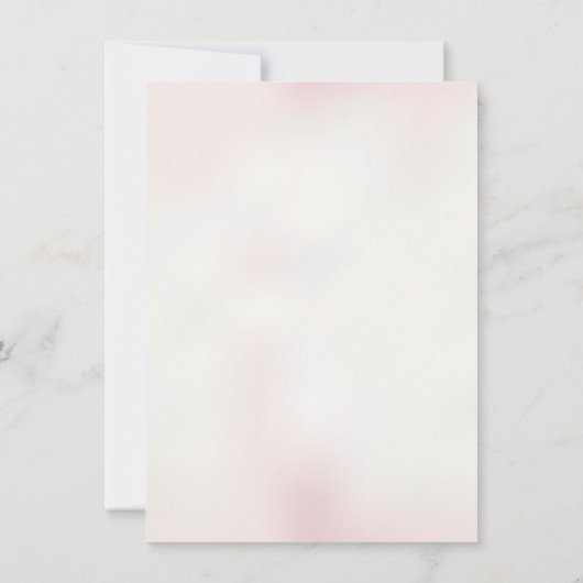 Raspberry Party Uitnodiging (Achterkant)