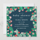 Raspberry Patch Schattige Kleurrijk Custom BABY SH Kaart (Voorkant)